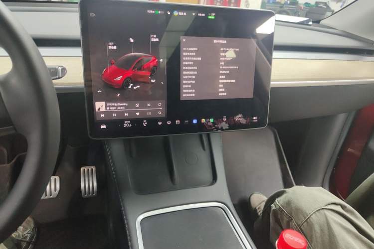 Used Tesla Model Y 2022 Revised Version Rear-Wheel Drive Audio And AC Panel
