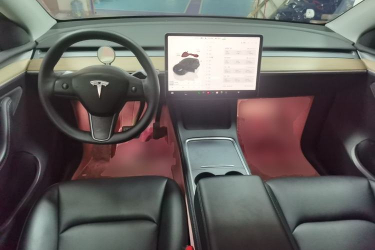 Used Tesla Model Y 2022 Revised Version Long-Range All-Wheel Drive Center Console