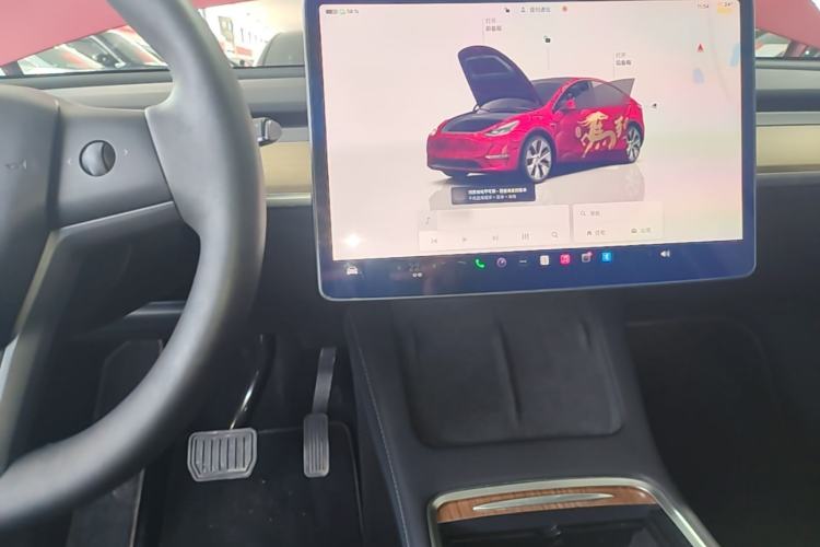 Used Tesla Model Y 2022 Revised Version Rear-Wheel Drive Center Console