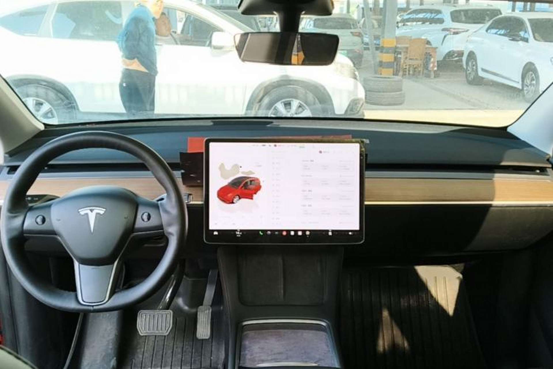 Used Tesla Model Y 2022 Revised Version Rear-Wheel Drive Center Console