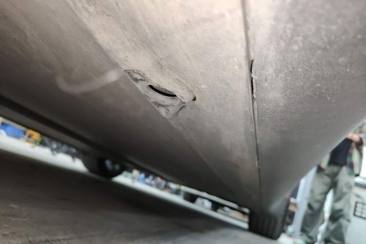 Used Tesla Model Y 2022 Revised Version Rear-Wheel Drive Chassis Front Left