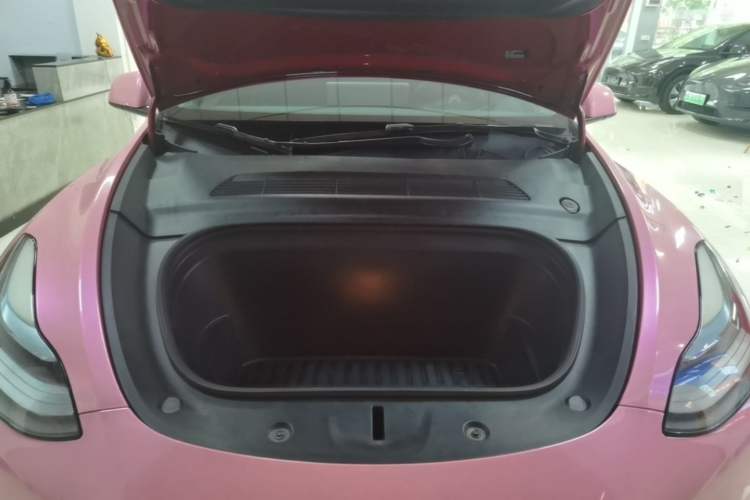 Used Tesla Model Y 2022 Revised Version Long-Range All-Wheel Drive Engine Bay