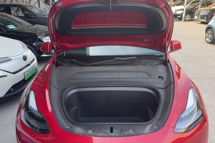 Used Tesla Model Y 2022 Revised Version Long-Range All-Wheel Drive Engine Bay