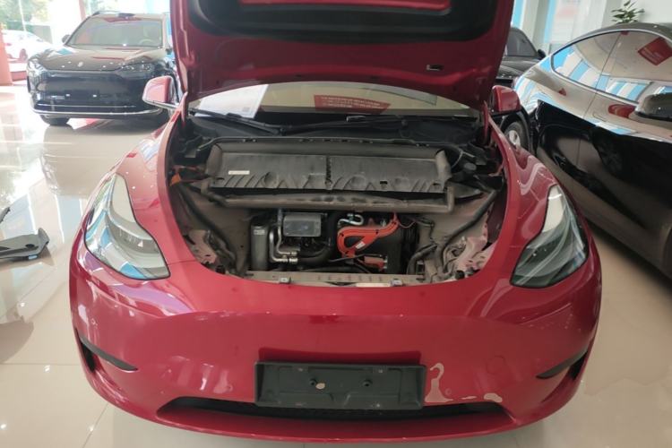 Used Tesla Model Y 2022 Revised Version Rear-Wheel Drive Engine Bay