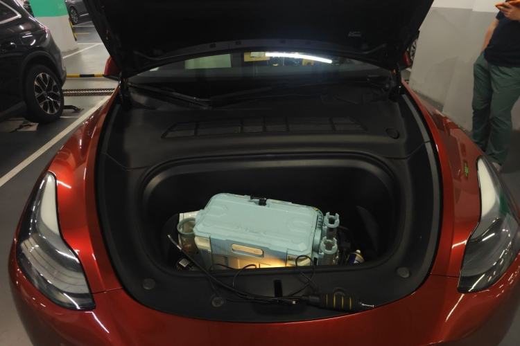 Used Tesla Model Y 2022 Performance High-Performance All-Wheel-Drive Version Engine Bay