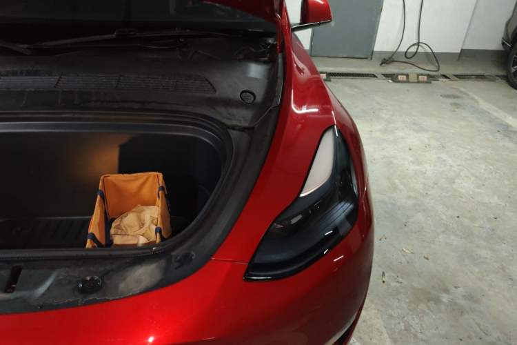 Used Tesla Model Y 2022 Revised Version Long-Range All-Wheel Drive Engine Bay Left