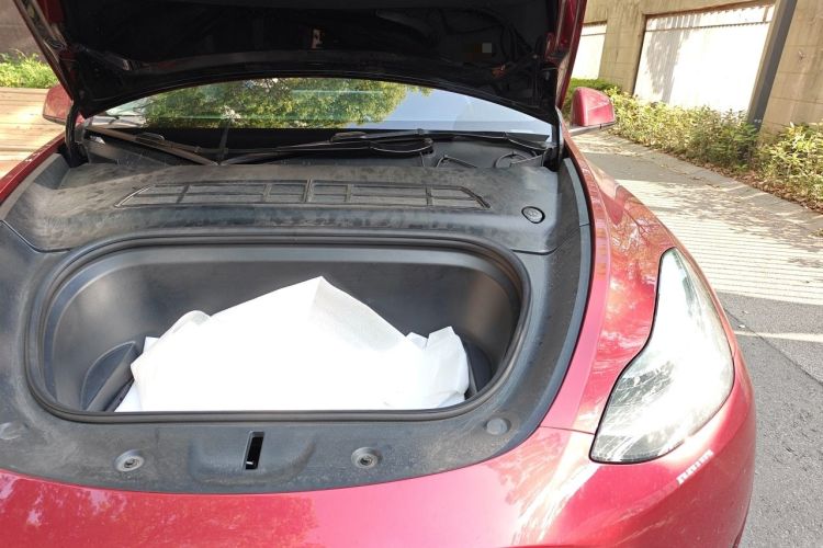 Used Tesla Model Y 2022 Rear-Wheel-Drive Version Engine Bay Left