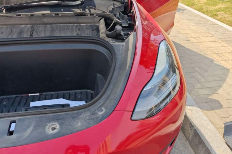 Used Tesla Model Y 2022 Revised Version Rear-Wheel Drive Engine Bay Left