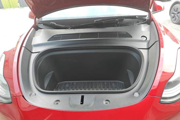 Used Tesla Model Y 2022 Long-Range All-Wheel-Drive Version Engine Bay