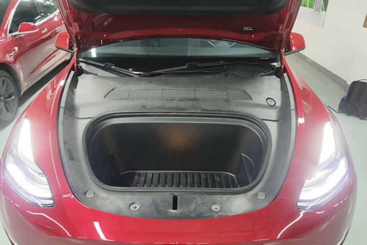 Used Tesla Model Y 2022 Revised Version Long-Range All-Wheel Drive Engine Bay