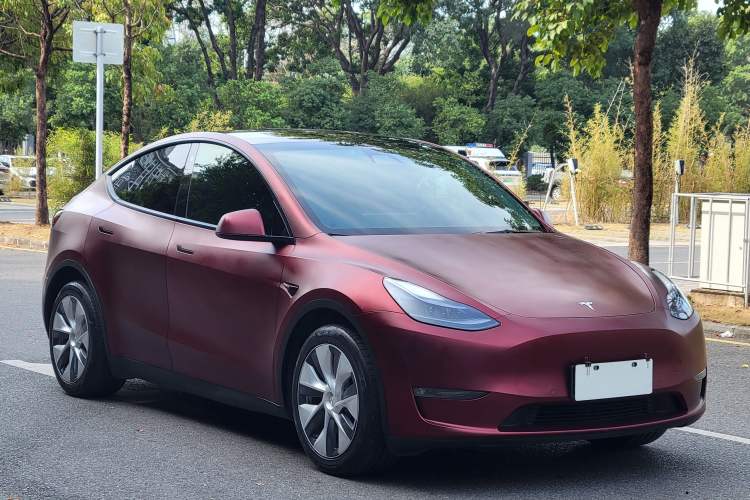 Used Tesla Model Y 2022 Long-Range All-Wheel-Drive Version Exterior 2