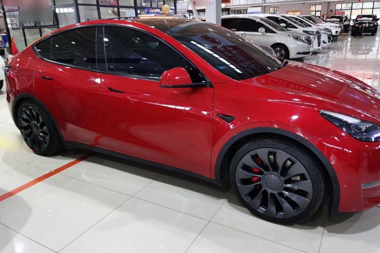 Used Tesla Model Y 2022 Performance High-Performance All-Wheel-Drive Version Exterior 3