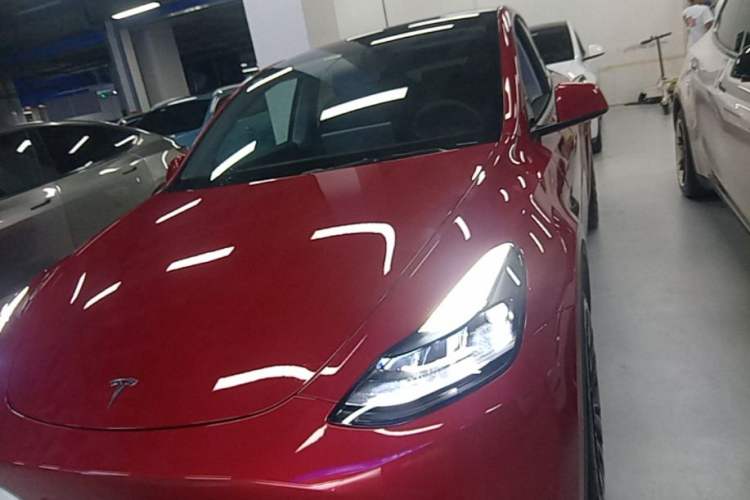 Used Tesla Model Y 2022 Rear-Wheel-Drive Version Front