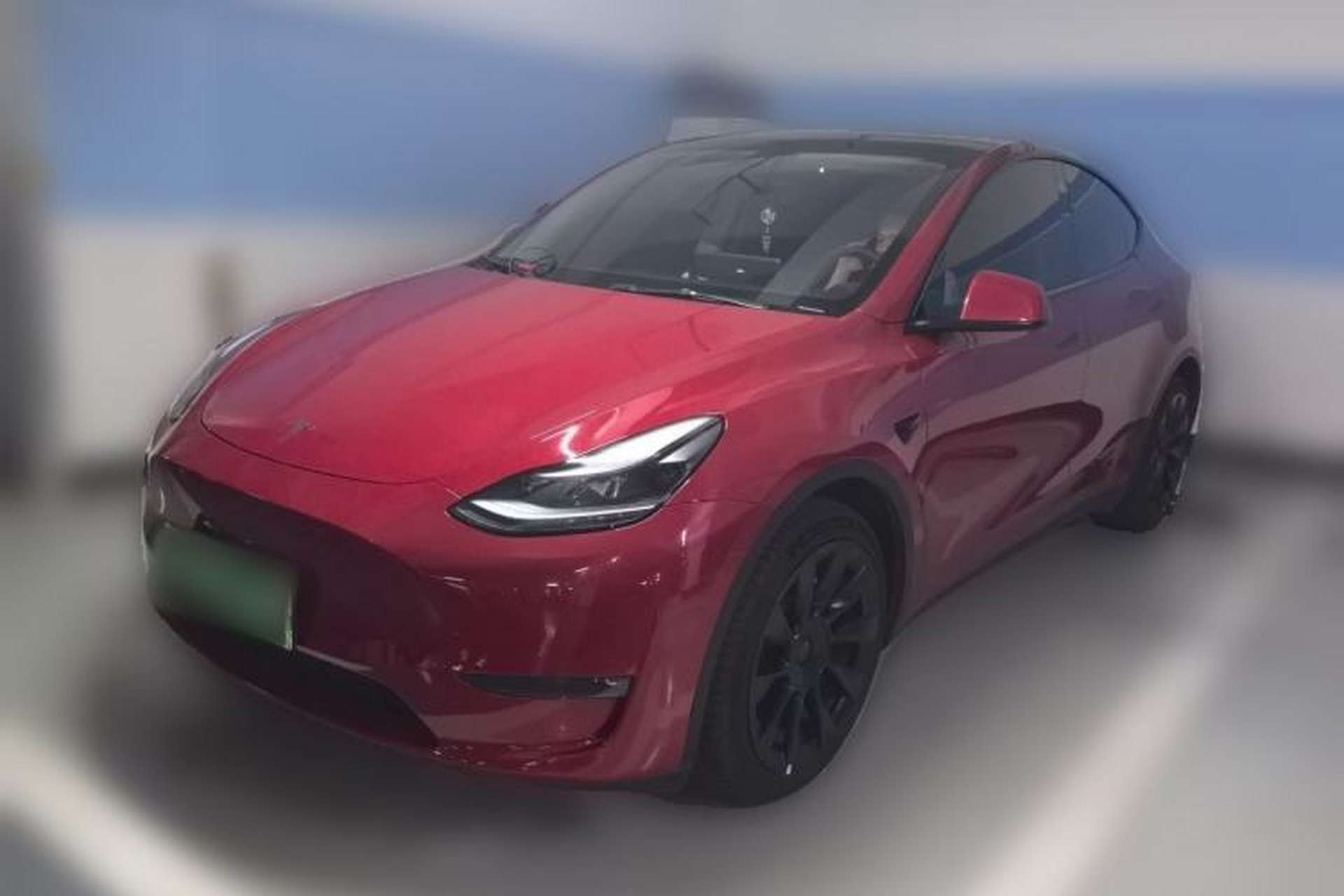 Used Tesla Model Y 2022 Revised Version Long-Range All-Wheel Drive Front Left 45 Deg