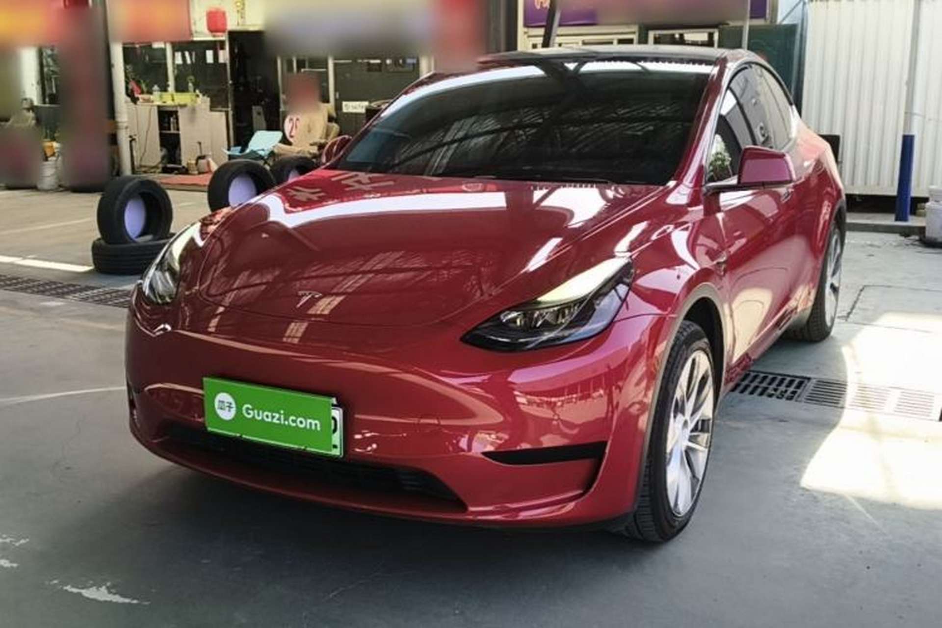 Used Tesla Model Y 2022 Revised Version Rear-Wheel Drive Front Left 45 Deg