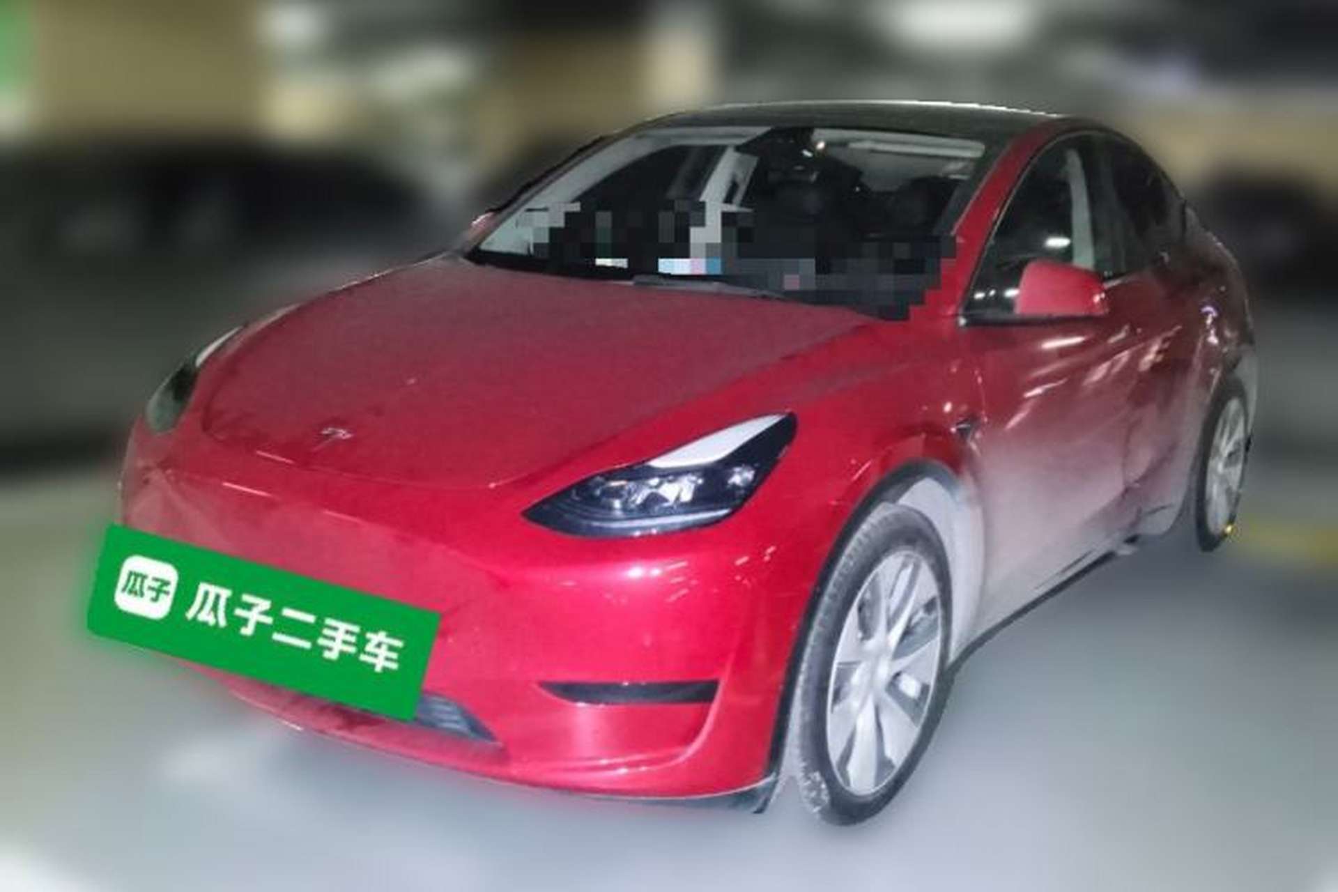 Used Tesla Model Y 2022 Rear-Wheel-Drive Version Front Left 45 Deg