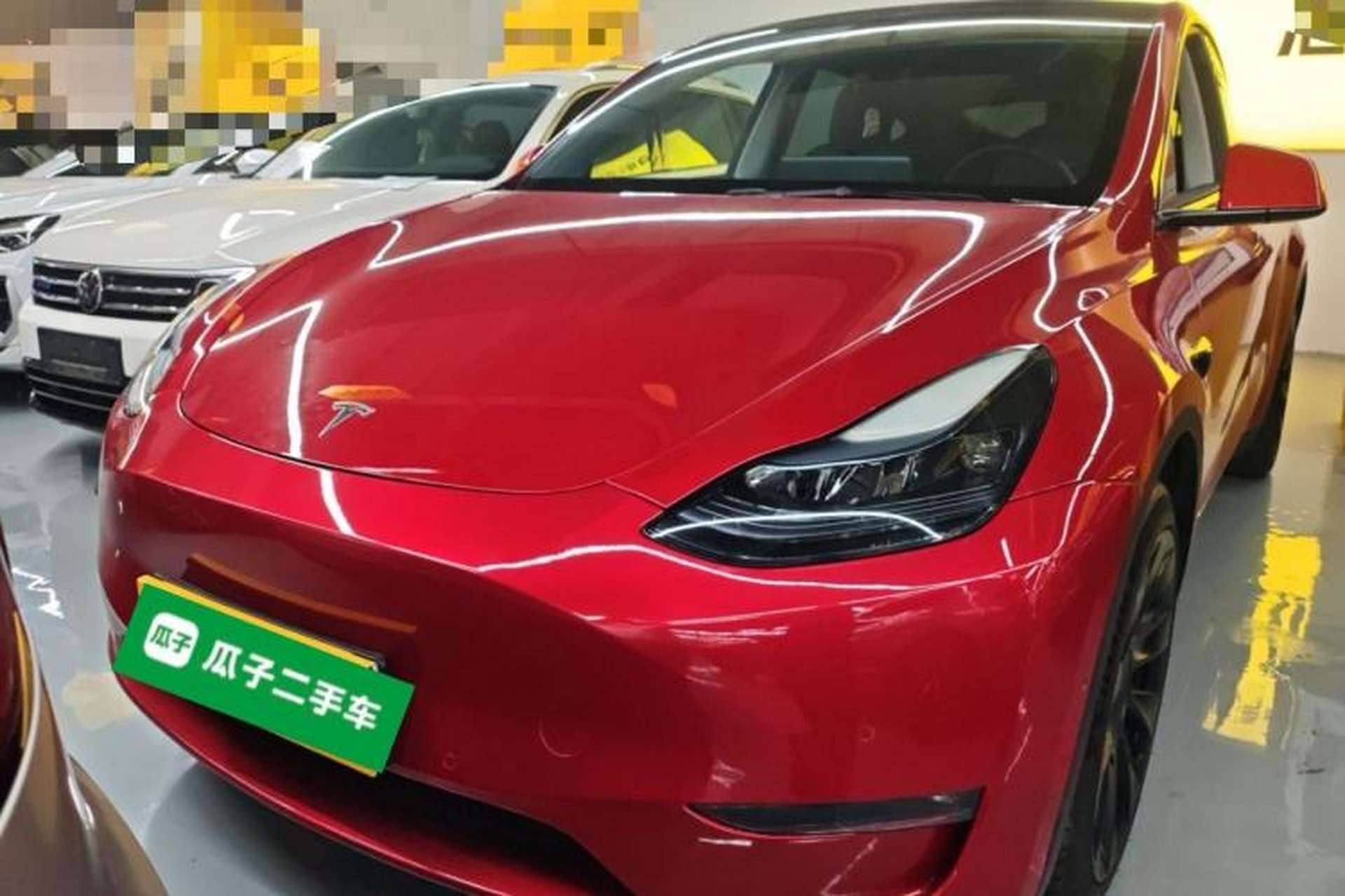 Used Tesla Model Y 2022 Revised Version Long-Range All-Wheel Drive Front