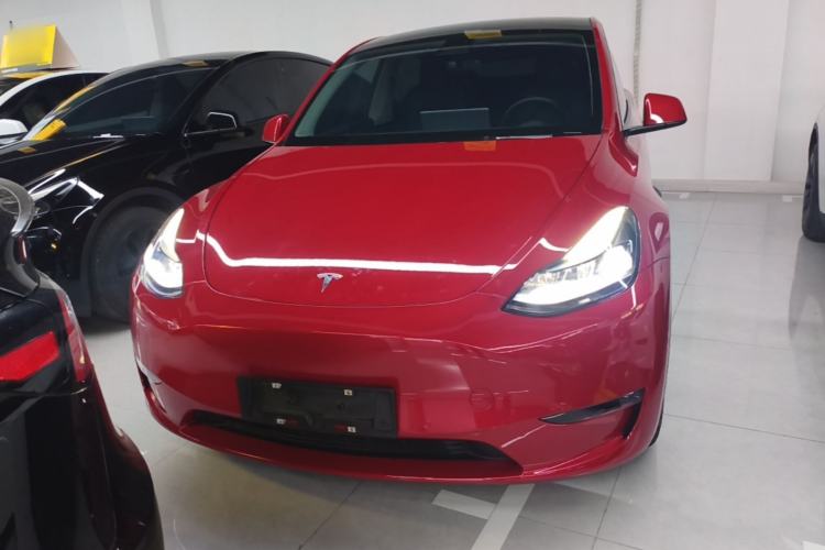 Used Tesla Model Y 2022 Revised Version Long-Range All-Wheel Drive Front