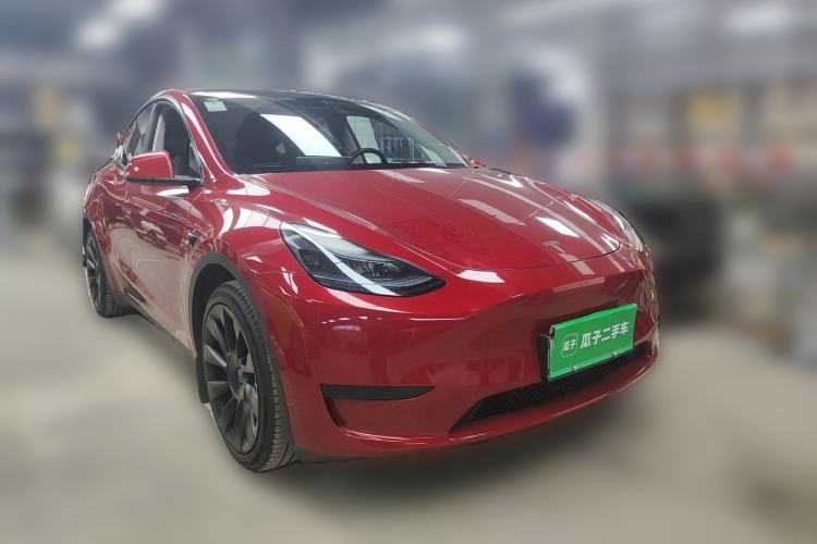 Used Tesla Model Y 2022 Revised Version Rear-Wheel Drive Front Right 45 Deg
