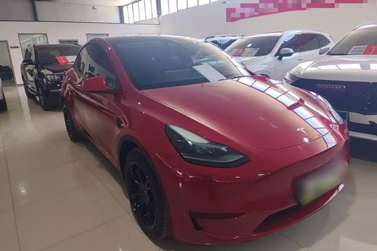 Used Tesla Model Y 2022 Revised Version Rear-Wheel Drive Front Right 45 Deg