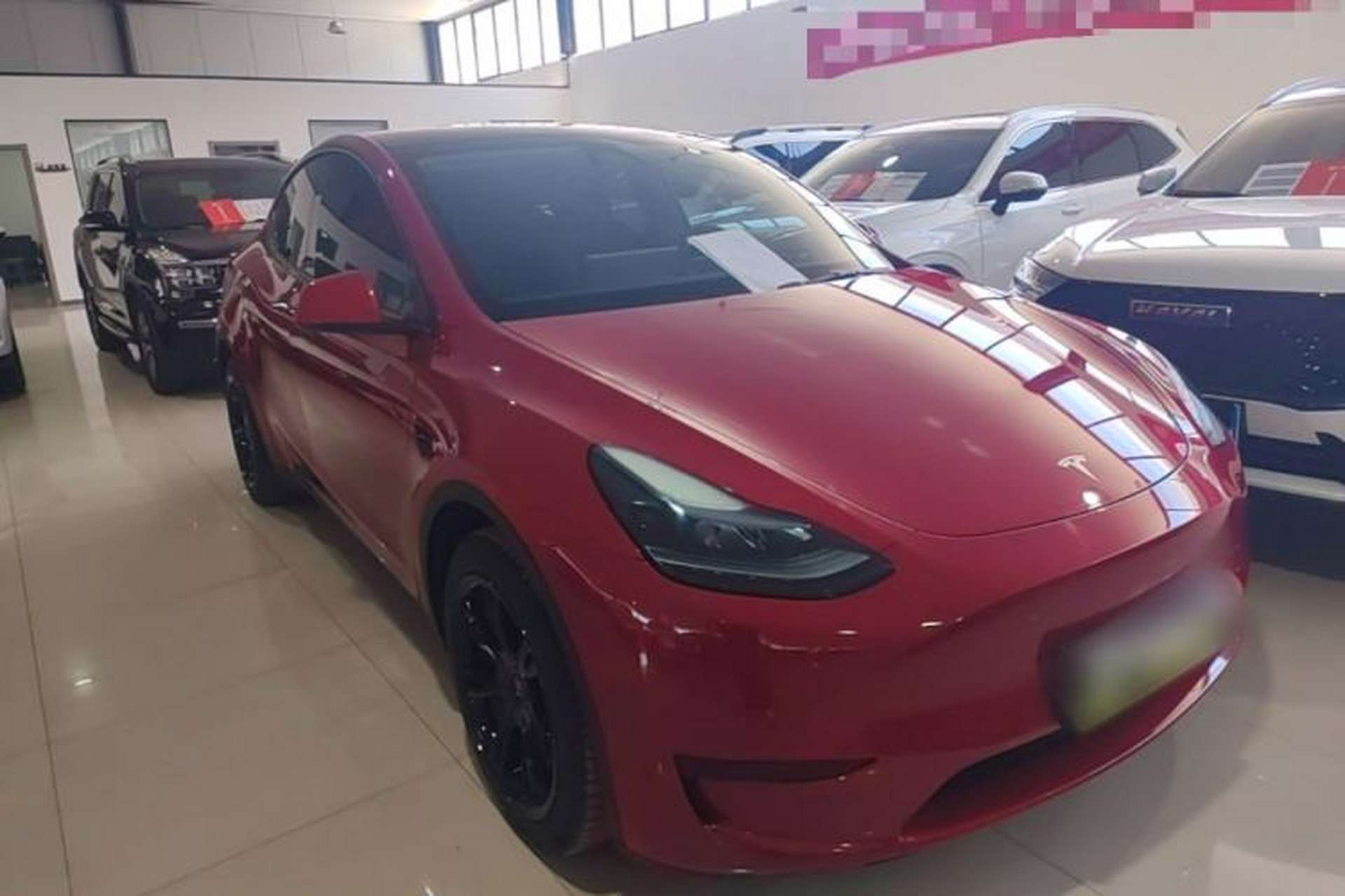 Used Tesla Model Y 2022 Revised Version Rear-Wheel Drive Front Right 45 Deg