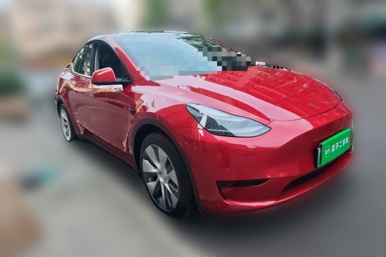 Used Tesla Model Y 2022 Rear-Wheel-Drive Version Front Right 45 Deg