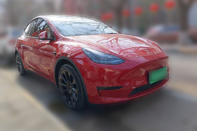 Used Tesla Model Y 2022 Revised Version Rear-Wheel Drive Front Right 45 Deg