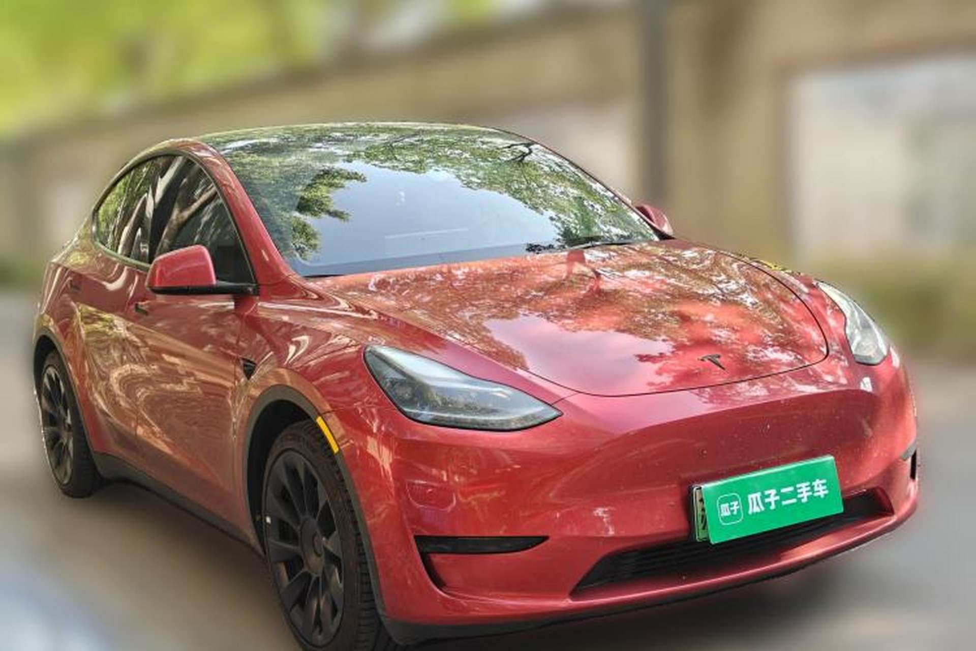 Used Tesla Model Y 2022 Rear-Wheel-Drive Version Front Right 45 Deg