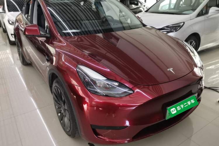 Used Tesla Model Y 2022 Revised Version Rear-Wheel Drive Front Right 45 Deg
