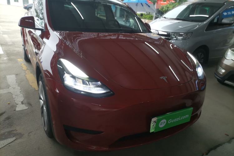 Used Tesla Model Y 2022 Revised Version Rear-Wheel Drive Front Right 45 Deg
