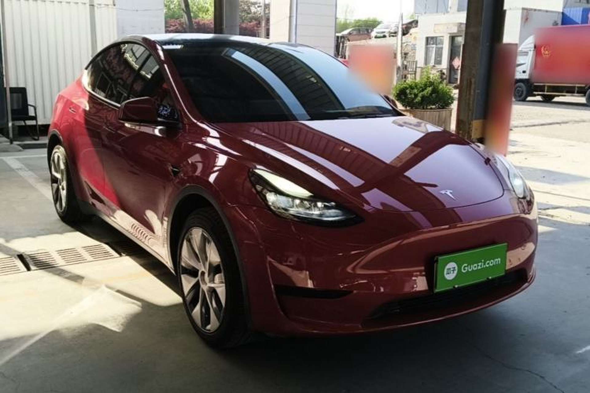Used Tesla Model Y 2022 Revised Version Rear-Wheel Drive Front Right 45 Deg