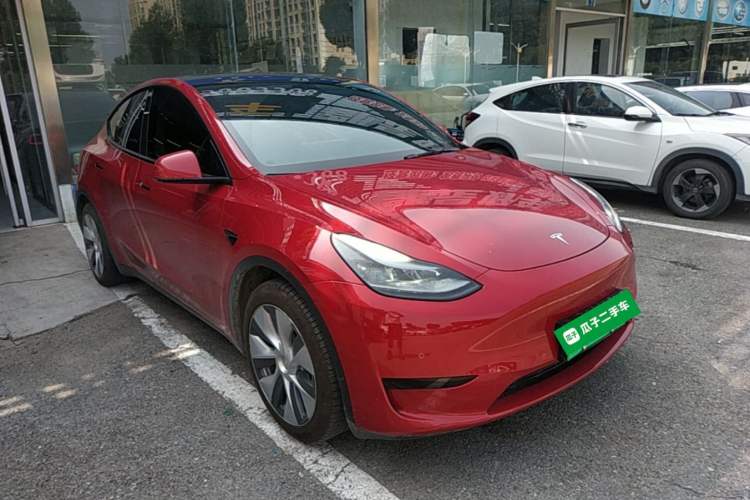 Used Tesla Model Y 2022 Revised Version Rear-Wheel Drive Front Right 45 Deg