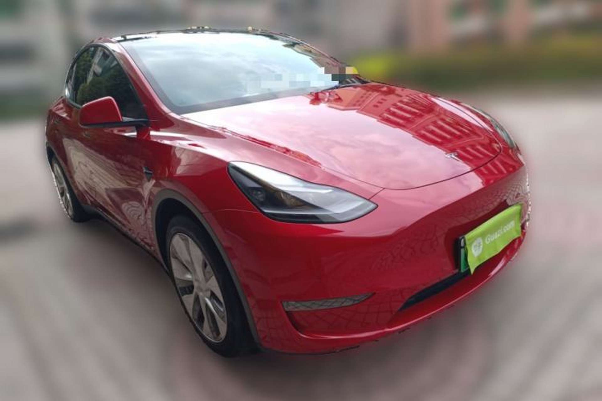 Used Tesla Model Y 2022 Long-Range All-Wheel-Drive Version Front Right 45 Deg
