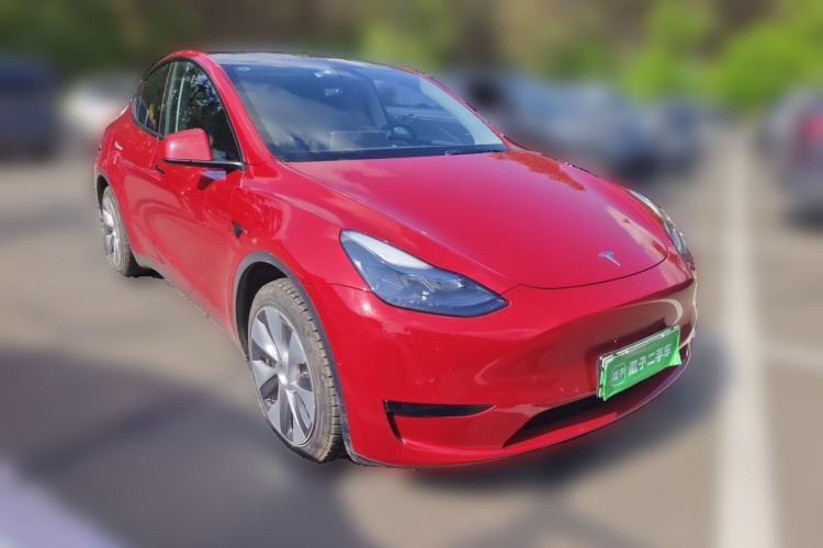 Used Tesla Model Y 2022 Revised Version Rear-Wheel Drive Front Right 45 Deg