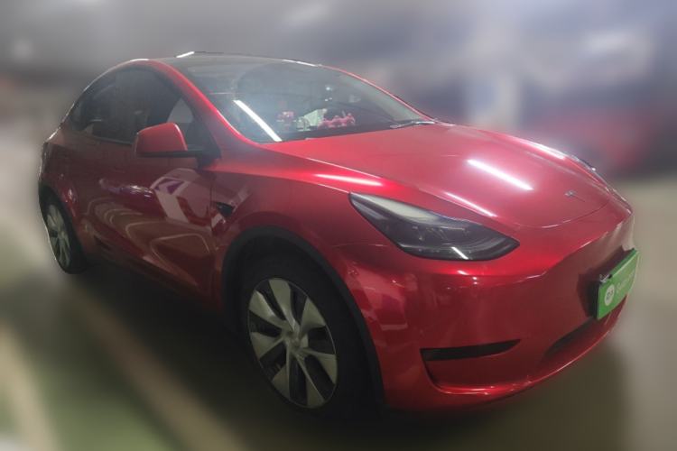 Used Tesla Model Y 2022 Revised Version Rear-Wheel Drive Front Right 45 Deg