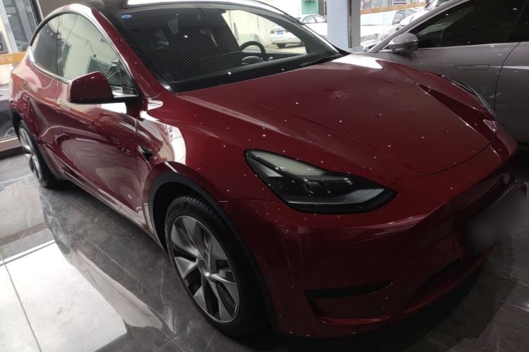 Used Tesla Model Y 2022 Revised Version Rear-Wheel Drive Front Right 45 Deg