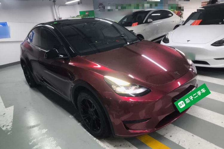 Used Tesla Model Y 2022 Revised Version Rear-Wheel Drive Front Right 45 Deg