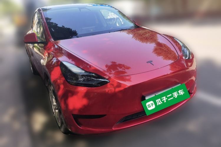 Used Tesla Model Y 2022 Revised Version Rear-Wheel Drive Front Right 45 Deg
