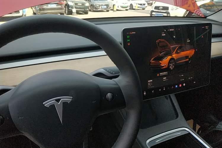 Used Tesla Model Y 2022 Revised Version Rear-Wheel Drive Gear Lever