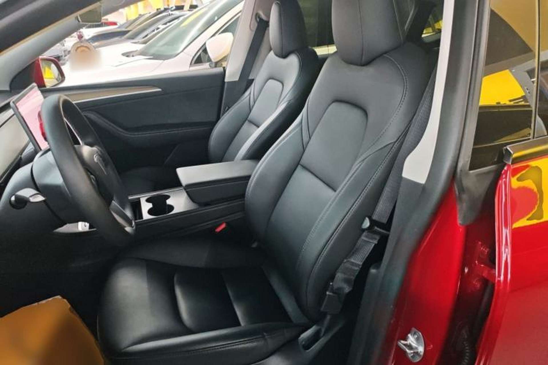 Used Tesla Model Y 2022 Revised Version Long-Range All-Wheel Drive Left Front Seat