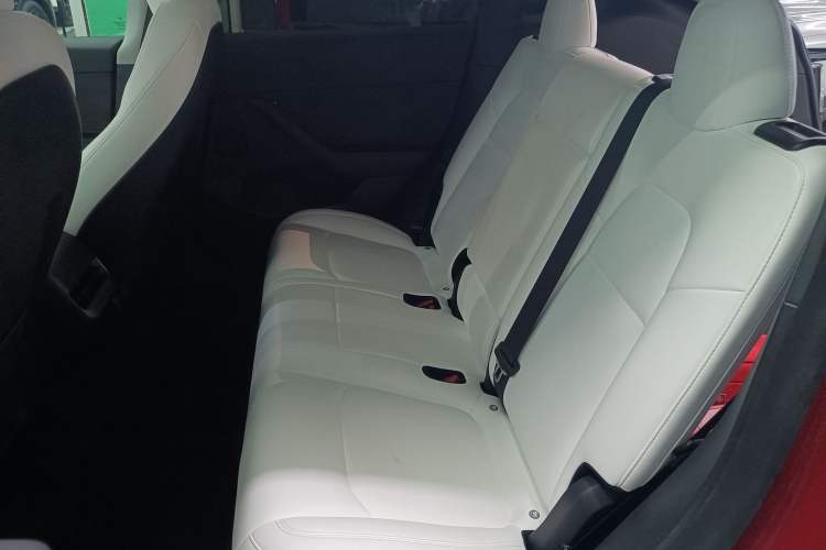 Used Tesla Model Y 2022 Long-Range All-Wheel-Drive Version Left Rear Seat