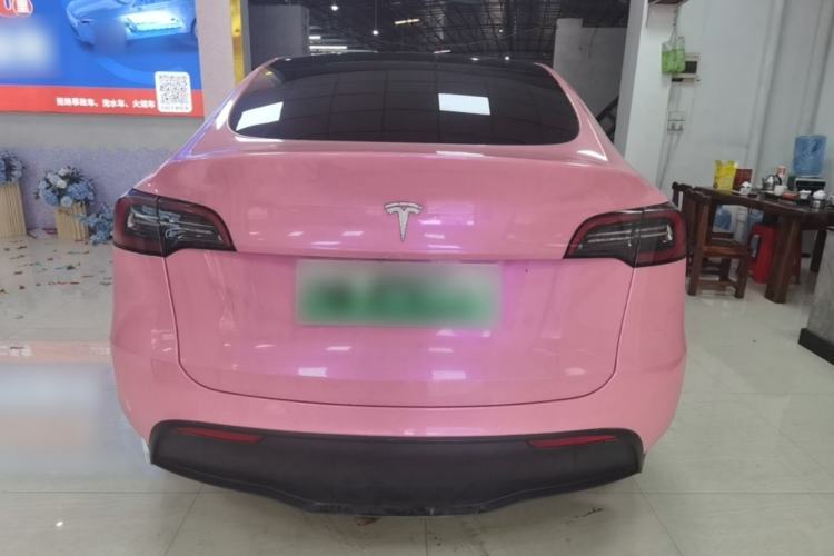 Used Tesla Model Y 2022 Revised Version Long-Range All-Wheel Drive Rear