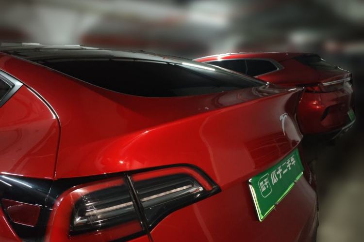 Used Tesla Model Y 2022 Revised Version Long-Range All-Wheel Drive Rear