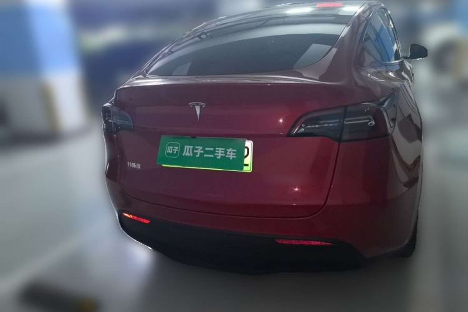Used Tesla Model Y 2022 Revised Version Long-Range All-Wheel Drive Rear