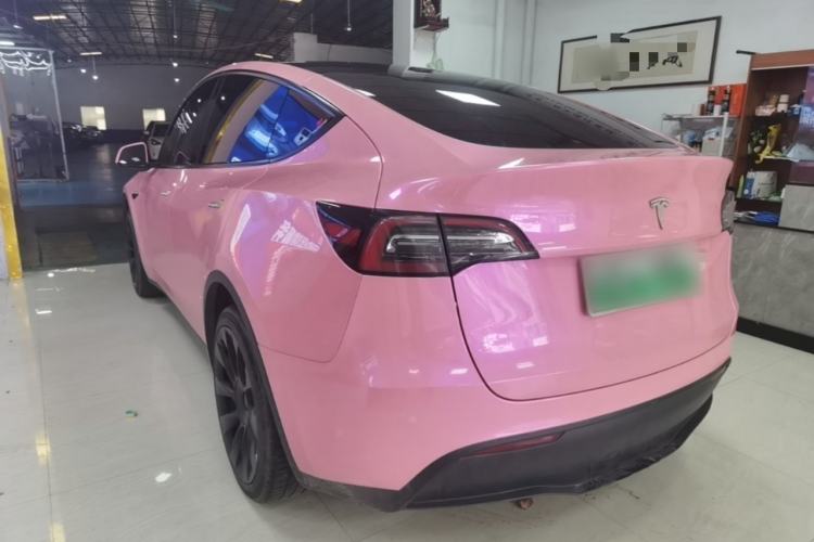 Used Tesla Model Y 2022 Revised Version Long-Range All-Wheel Drive Rear Left 45 Deg