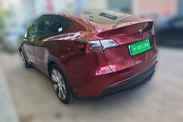 Used Tesla Model Y 2022 Rear-Wheel-Drive Version Rear Left 45 Deg