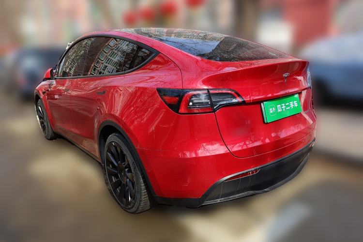 Used Tesla Model Y 2022 Revised Version Rear-Wheel Drive Rear Left 45 Deg
