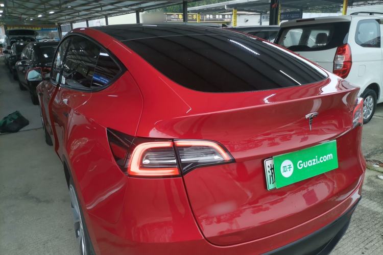 Used Tesla Model Y 2022 Revised Version Rear-Wheel Drive Rear Left 45 Deg