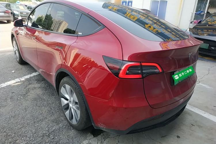 Used Tesla Model Y 2022 Revised Version Rear-Wheel Drive Rear Left 45 Deg