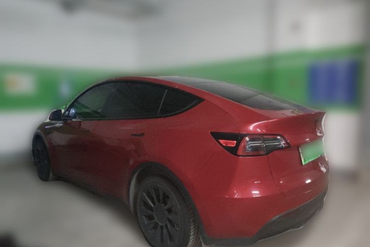 Used Tesla Model Y 2022 Revised Version Rear-Wheel Drive Rear Left 45 Deg